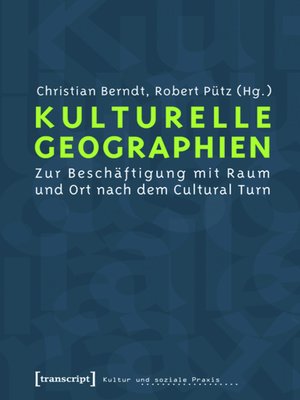 cover image of Kulturelle Geographien